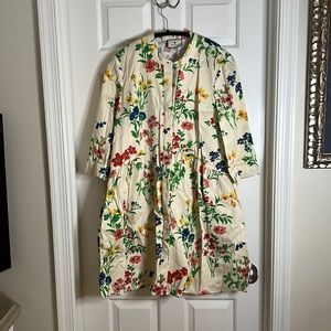 DESERT BLOOM ROYAL SHIRT DRESS - Tuckernuck